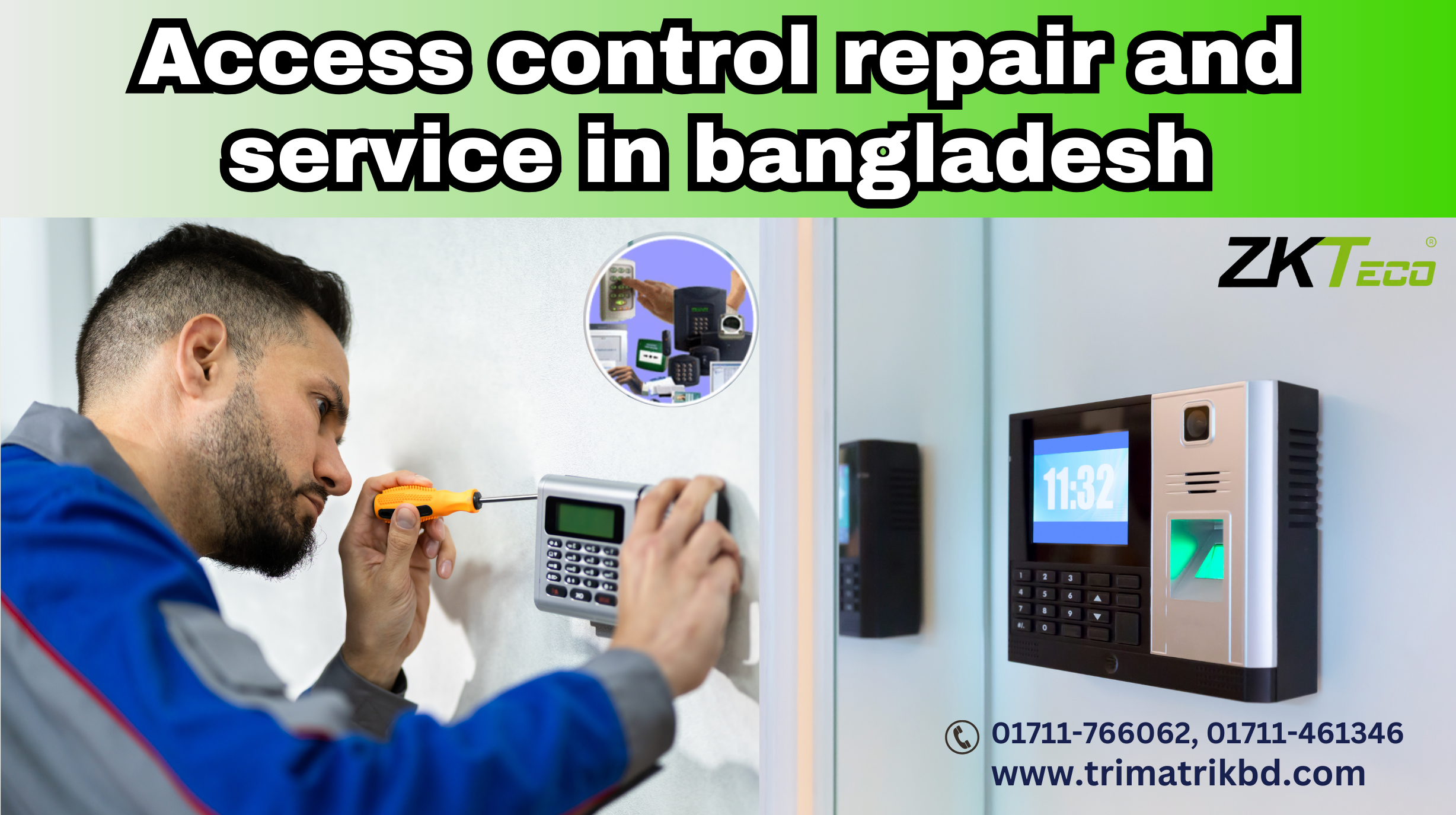 Access control repair and service in bangladesh