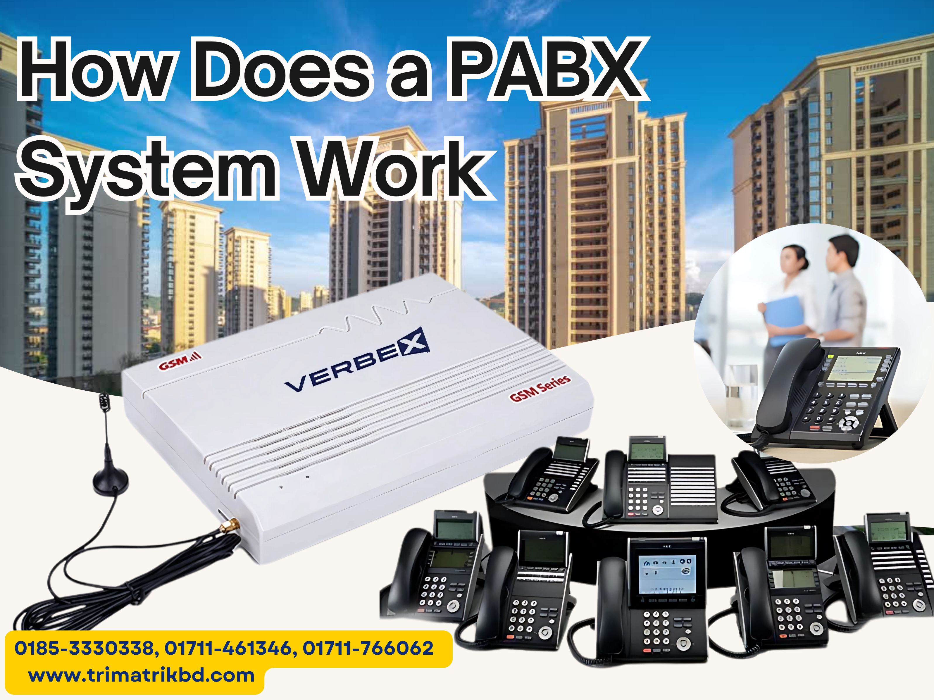 What is a PABX System ! How Does a PABX System Work? A Complete Overview