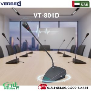 Verbex VT-801D Conference Delegate Microphone with Speaker